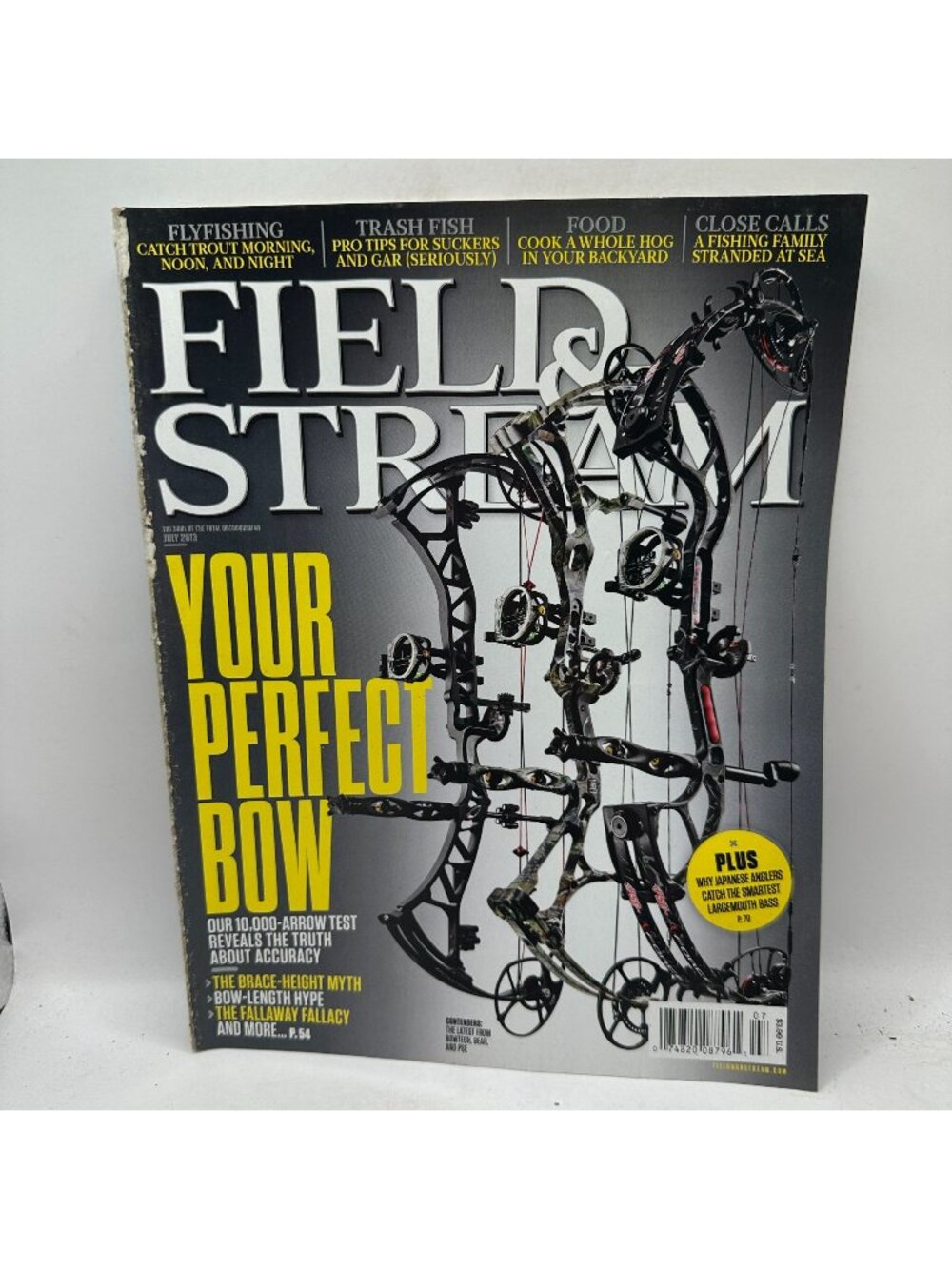 Field & Stream Magazine July 2013 Your Perfect Bow Test Outdoors & Fishing